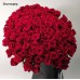 101 роза (70 см), цвет в ассортименте